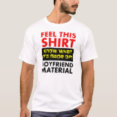 Freund-materieller lustiger T - Shirt (Vorderseite)