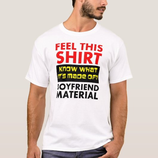 Freund-materieller lustiger T - Shirt (Vorderseite)