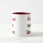 Freund mit Bart Tasse (Zentrum)