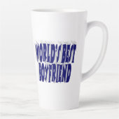 Freund mit dunkelblauem Text Milchtasse (Rechts)