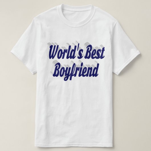 Freund mit dunkelblauer Schrift T-Shirt (Design vorne)