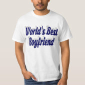 Freund mit dunkelblauer Schrift T-Shirt (Vorderseite)