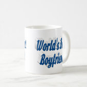 Freund mit Halbschrift in Meeresblau Kaffeetasse (VorderseiteRechts)