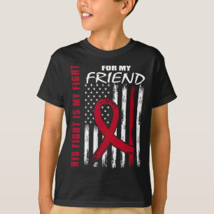 Freund Multiples Myelom-Bewusstsein Amerikanische T-Shirt