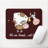 Freund-nicht Nahrung Mousepad (Mit Mouse)