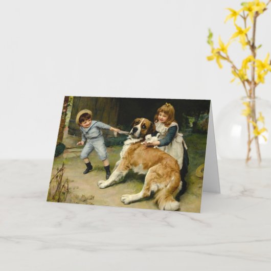 Freund oder Feind | Arthur John Elsley Karte (Gelbe Blume)