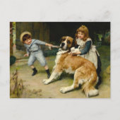 Freund oder Feind | Arthur John Elsley Postkarte (Vorderseite)