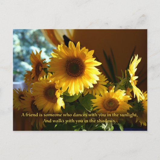 Freund Postkarte (Vorderseite)