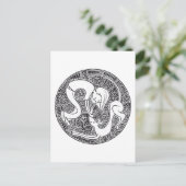 Freund Postkarte (Stehend Vorderseite)