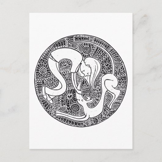 Freund Postkarte (Vorderseite)