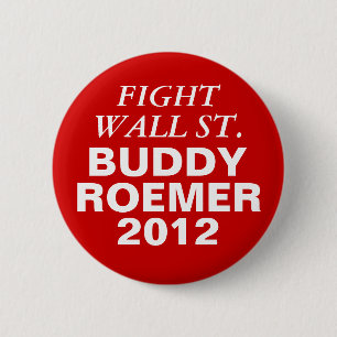 Freund Roemer 2012 Kampf Wall Street Button