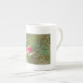 Freund-Rosenknospen Porzellantasse (Vorderseite Rechts)