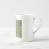 Freund-Rosenknospen Porzellantasse (Rechts)