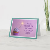 Freund Spaß! Nur zum Geburtstag zum Spaß Karte (Vorderseite)