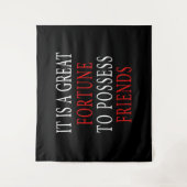 Freund Tapestry besitzen Wandteppich (Vorderseite)