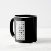 Freund-u. des Feind-WWII Flugzeug-Silhouetten Tasse (Vorderseite Links)
