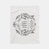 Freund-Umarmungs-Liebe-Schwester-Fleece-Decke Fleecedecke (Vorderseite)