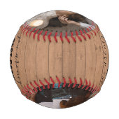 Freund valentinisches Geschenk Foto (hinten) rusti Baseball (Vorderseite)