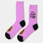 Freund von Bill - Crew Socken (Linkes Detail)