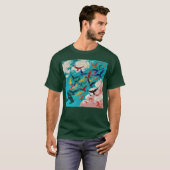 Freund von Birds Design T-Shirt (Vorne ganz)