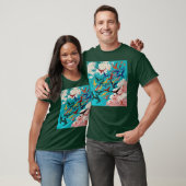 Freund von Birds Design T-Shirt (Unisex)