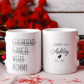 Freund von Daddy Pregnancy Personalisiert Verwandlungstasse
