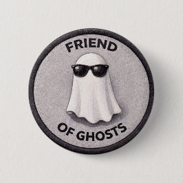 Freund von Geister-Button Button