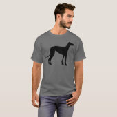 Freund von Greyhound Dog T-Shirt (Vorne ganz)