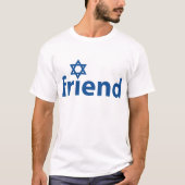Freund von Israel T-Shirt (Vorderseite)