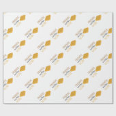 Freund-Waffel-Arbeit Geschenkpapier (Flach)