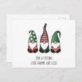 Freund wie Gnome One Postkarte (Vorne/Hinten)