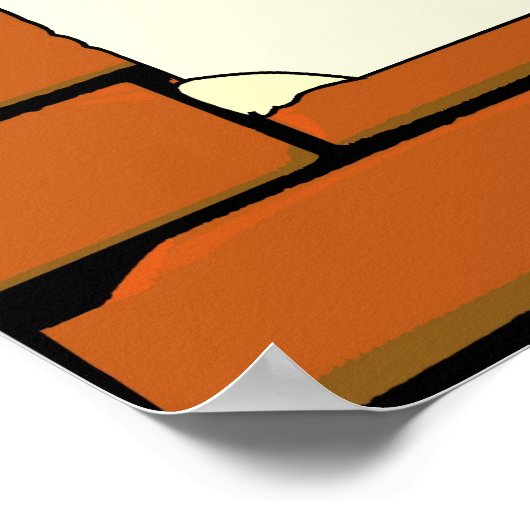 "Freund Wollte" Poster. Poster (Ecke)