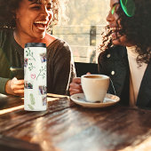 Freunde 14 Foto Template Fun Collage Weihnachten Thermosbecher