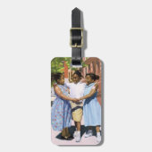 Freunde 2001 gepäckanhänger (Vorderseite vertikal)