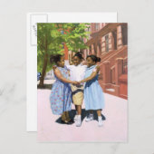 Freunde 2001 postkarte (Vorne/Hinten)