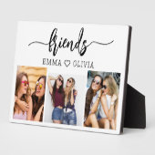 Freunde 3 Foto Freundschaft Collage Keepake Fotoplatte (Seite)