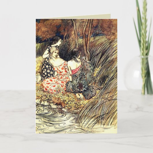 FREUNDE, ABER SISTERKARTE DANKESKARTE (Vorderseite)