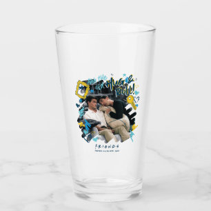 FREUNDE™ Alte Umarmung und Rolle Glas