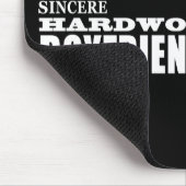 Freunde am besten u. bestster Freund: Qualitäten Mousepad (Ecke)