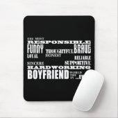 Freunde am besten u. bestster Freund: Qualitäten Mousepad (Mit Mouse)