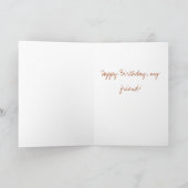 Freunde am Ende Karte (Innenseite)