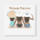 FREUNDE AM STRAND MAGNET (Vorne)