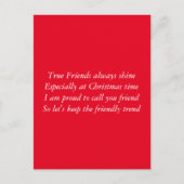 Freunde am Weihnachten (Vorderseite)