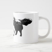 Freunde auf dem Weg zum Leafy Jumbo-Tasse (Rechts)