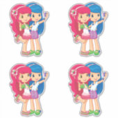 Freunde Aufkleber (Vorderseite)