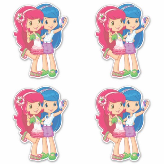 Freunde Aufkleber (Vorderseite)