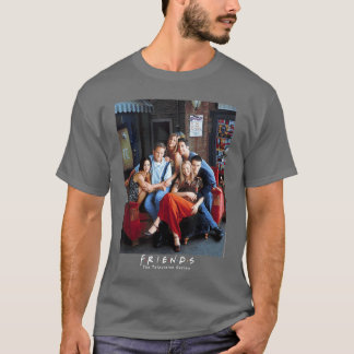 Freunde außerhalb Couch Mädchen T-Shirt