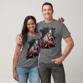 Freunde außerhalb Couch Mädchen T-Shirt (Unisex)
