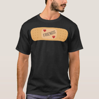 Freunde Bandaid Freundschaft kann Wunden Freunde h T-Shirt