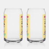 Freunde Barware Skate mit Herz, schwinge mit Geist Dosenglas (Links)